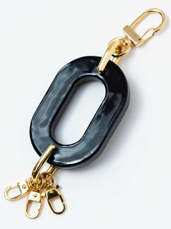 KUSARI key holder / L / SHIKKOKU KUSARI key holder / L / SHIKKOKU